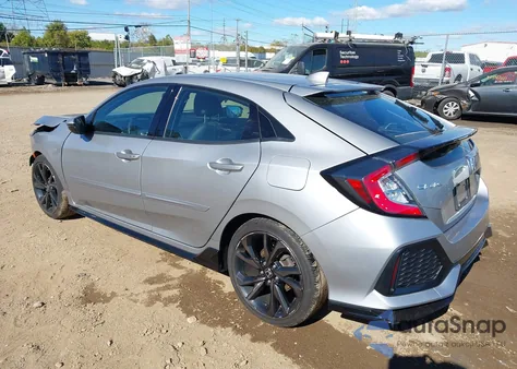 2018 Honda Civic Sport Touring from USA, damaged, VIN SHHFK7H99JU210923